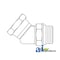 A & I Products 45 Female NPT Swivel X Male ORB Adapter, 2 pack 3.75 x4 x2 A-43B31 - alternate 2